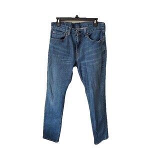 Levis 559 Jeans Mens Size 33x34 Blue Medium Wash Relaxed Straight Denim